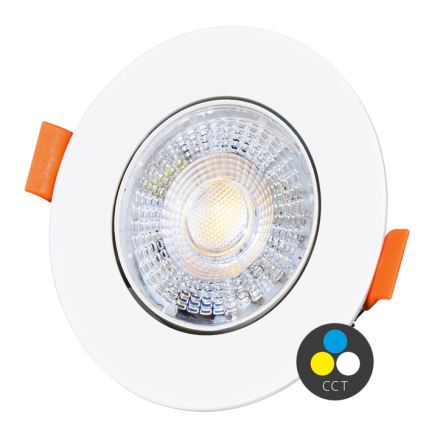 LED Dimmable recessed light ZITA LED/3/5/7W/230V 3000/4000/6000K d. 9 cm white