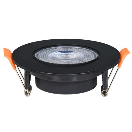 LED Dimmable recessed light ZITA LED/3/5/7W/230V 3000/4000/6000K d. 9 cm black