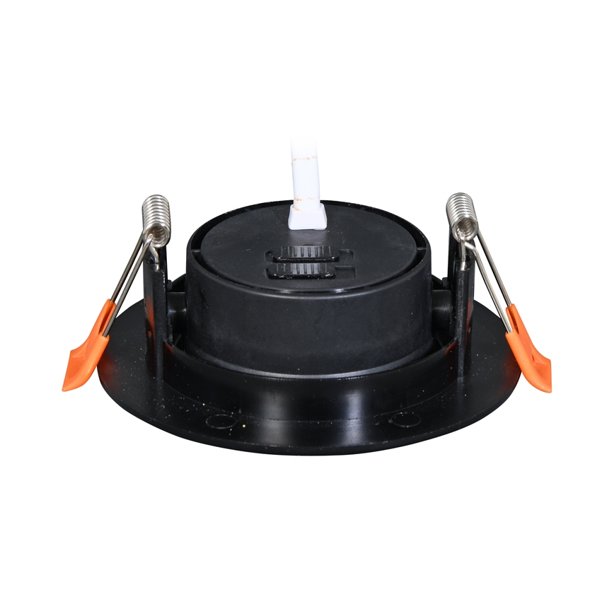 LED Dimmable recessed light ZITA LED/3/5/7W/230V 3000/4000/6000K d. 9 cm black