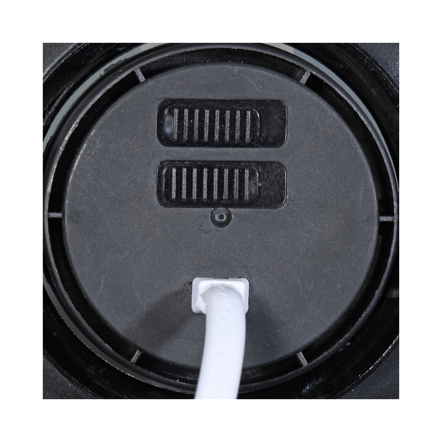 LED Dimmable recessed light ZITA LED/3/5/7W/230V 3000/4000/6000K d. 9 cm black