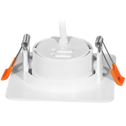 LED Dimmable recessed light KENT LED/3/5/7W/230V 3000/4000/6000K 9x9 cm white