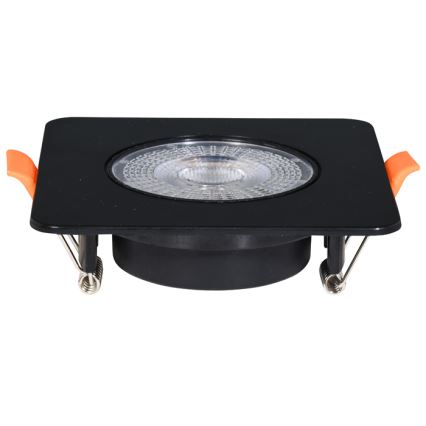 LED Dimmable recessed light KENT LED/3/5/7W/230V3000/4000/6000K 9x9 cm black