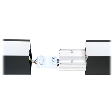 LED Ceiling light DONAR LED/28W/230V 4000K 120 cm black
