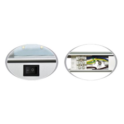 LED Kitchen under cabinet lighting GANYS LED/10W/230V