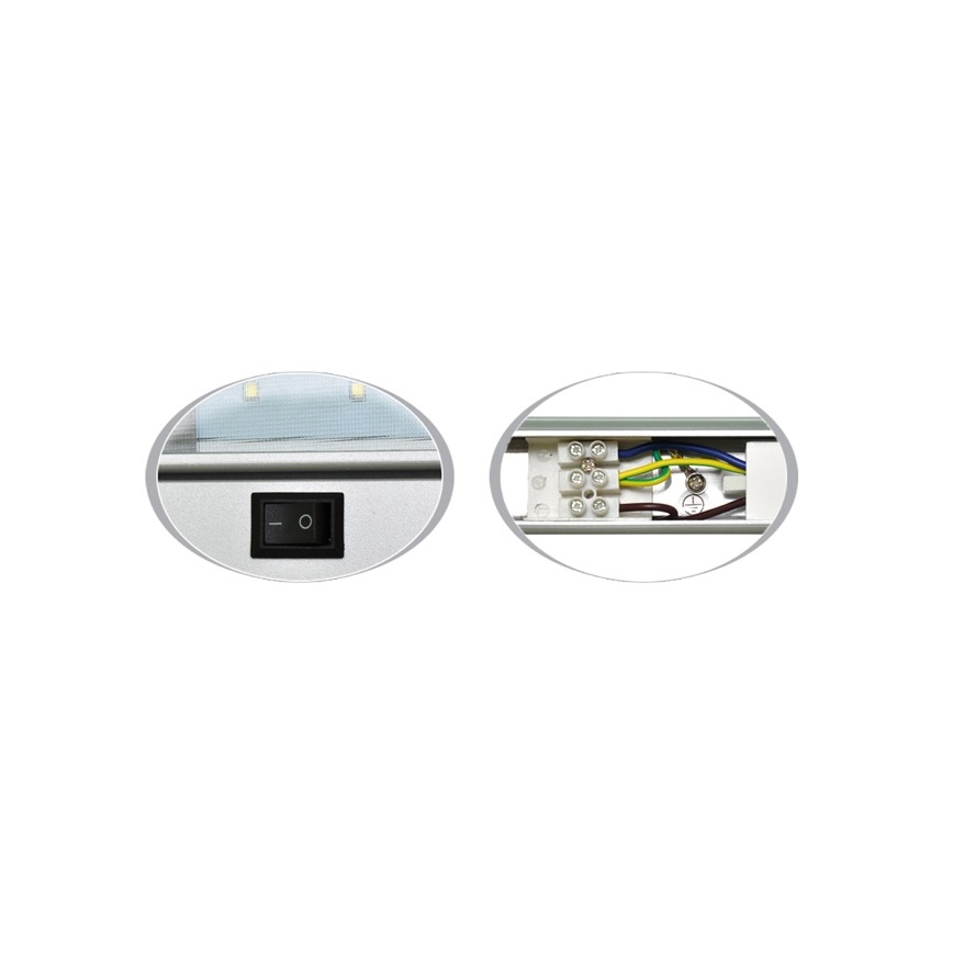 LED Kitchen under cabinet lighting GANYS LED/10W/230V