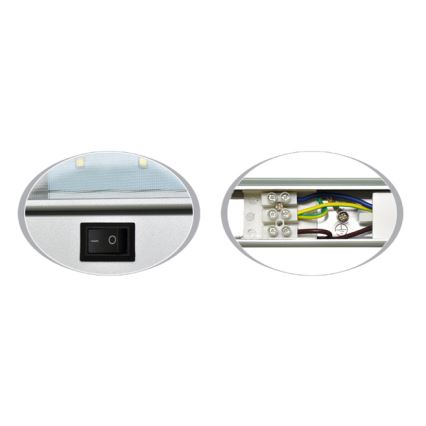 LED Under kitchen cabinet light GANYS LED/15W/230V