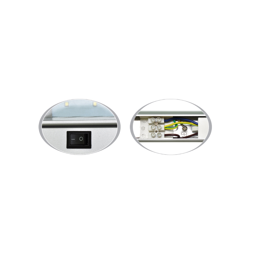 LED Under kitchen cabinet light GANYS LED/15W/230V
