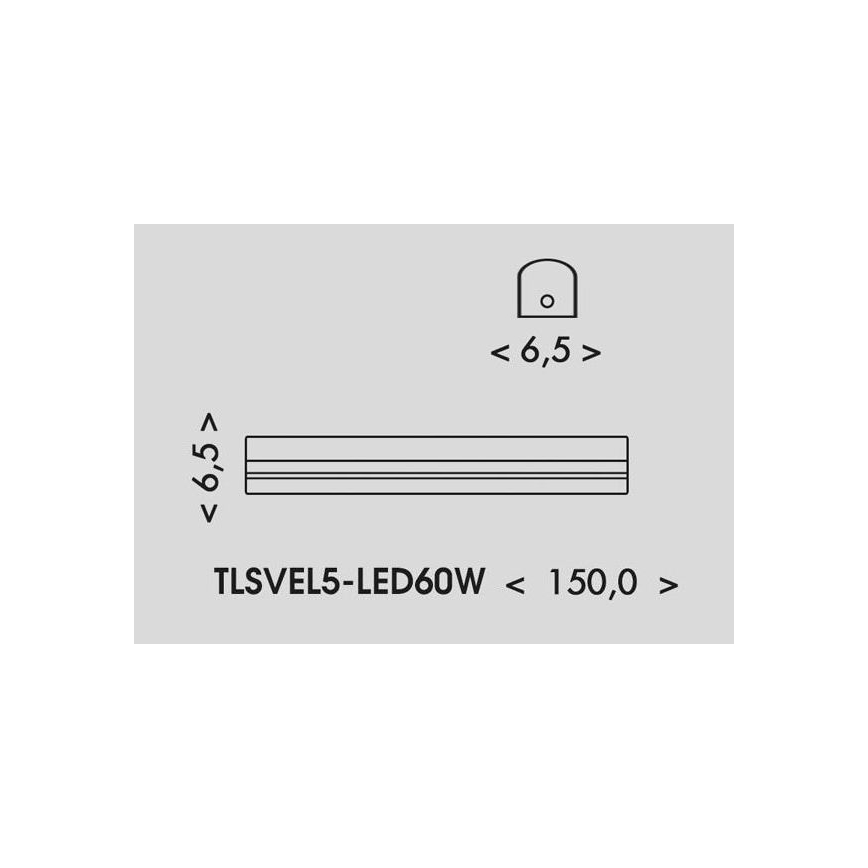 LED Fluorescent light VELO LED/36/48/60W/230V 3000/4000/6000K 150 cm white