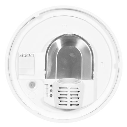 Outdoor ceiling light with sensor HECTOR 1xE27/60W/230V d. 25 cm IP44 opal white