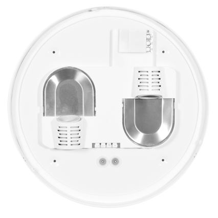 Outdoor ceiling light with sensor HECTOR 2xE27/60W/230V d. 40 cm IP44 opal white