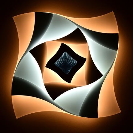 LED Dimmable ceiling light INDI LED/70W/230V 2700-6500K multicolor + remote control