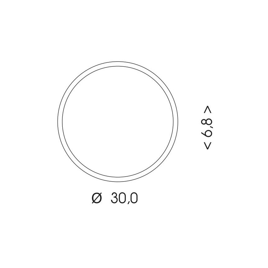 LED Outdoor ceiling light with sensor MARTIN LED/15W/230V 3000/4000K d. 30 cm IP65 black