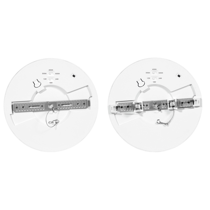 LED Dimmable panel with sensor LEXA LED/12/18/24W/230V 3000/4000/6000K d. 30 cm white