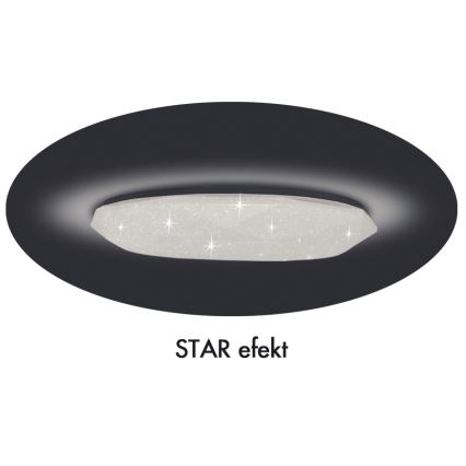 LED Dimmable ceiling light DIAMANT LED/25W/230V + remote control