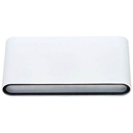 LED Outdoor wall light BRICK 2xLED/6W/230V 3000/4000/6500K IP65 white