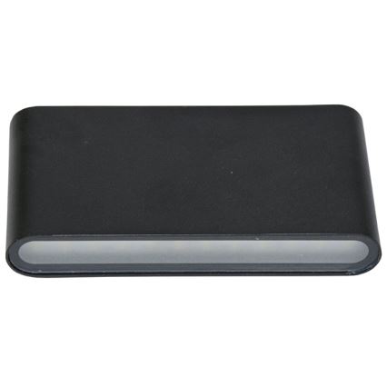 LED Outdoor wall light BRICK 2xLED/6W/230V 3000/4000/6500K IP65 black