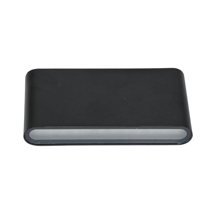 LED Outdoor wall light BRICK 2xLED/6W/230V 3000/4000/6500K IP65 black