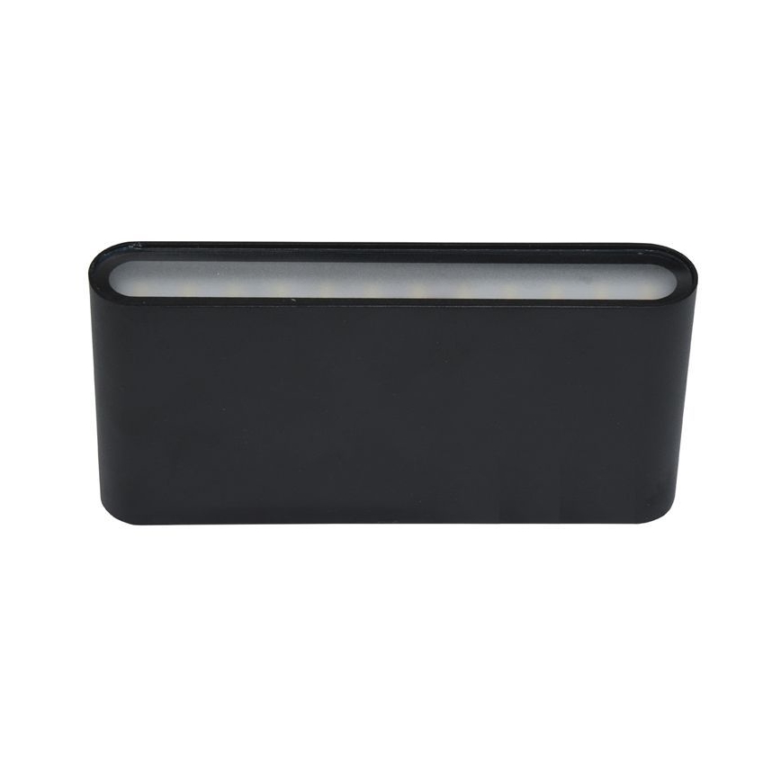 LED Outdoor wall light BRICK 2xLED/6W/230V 3000/4000/6500K IP65 black
