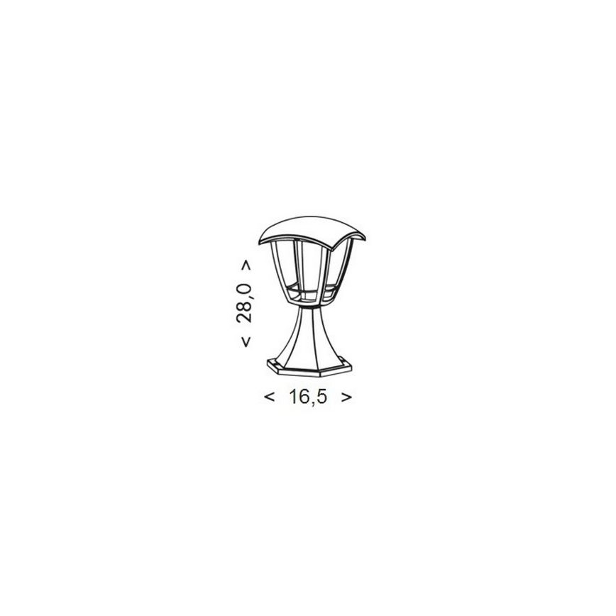 LED Outdoor lamp VERONA LED/8W/230V IP44