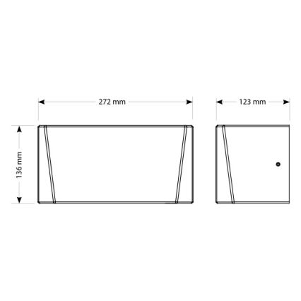 EcoStep 10307 - R4.1 Hand Dryer, 720W/230V, White