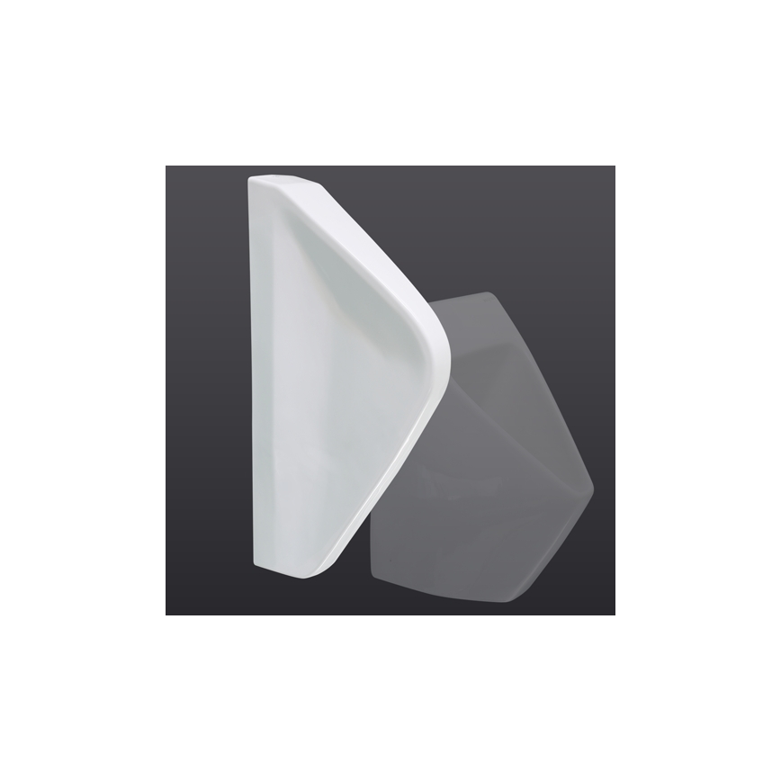 EcoStep 33001 - Urinal partition 57,5x36 cm ceramic/white