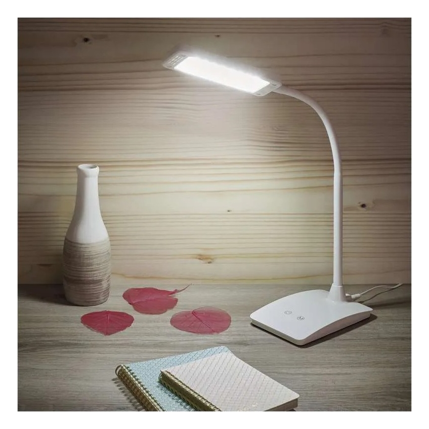 EDDY Dimmable LED Table Lamp LED/6W/230V 3000/4500/6800K White