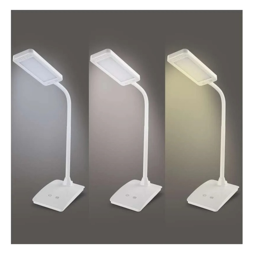 EDDY Dimmable LED Table Lamp LED/6W/230V 3000/4500/6800K White