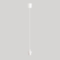 EDI power cable for 1x E27, 60W/230V, 90 cm, white