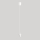 EDI power cable for 1x E27, 60W/230V, 90 cm, white