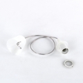 EDI power cord for 1× E27 bulb — 60 W / 230 V, 90 cm, white