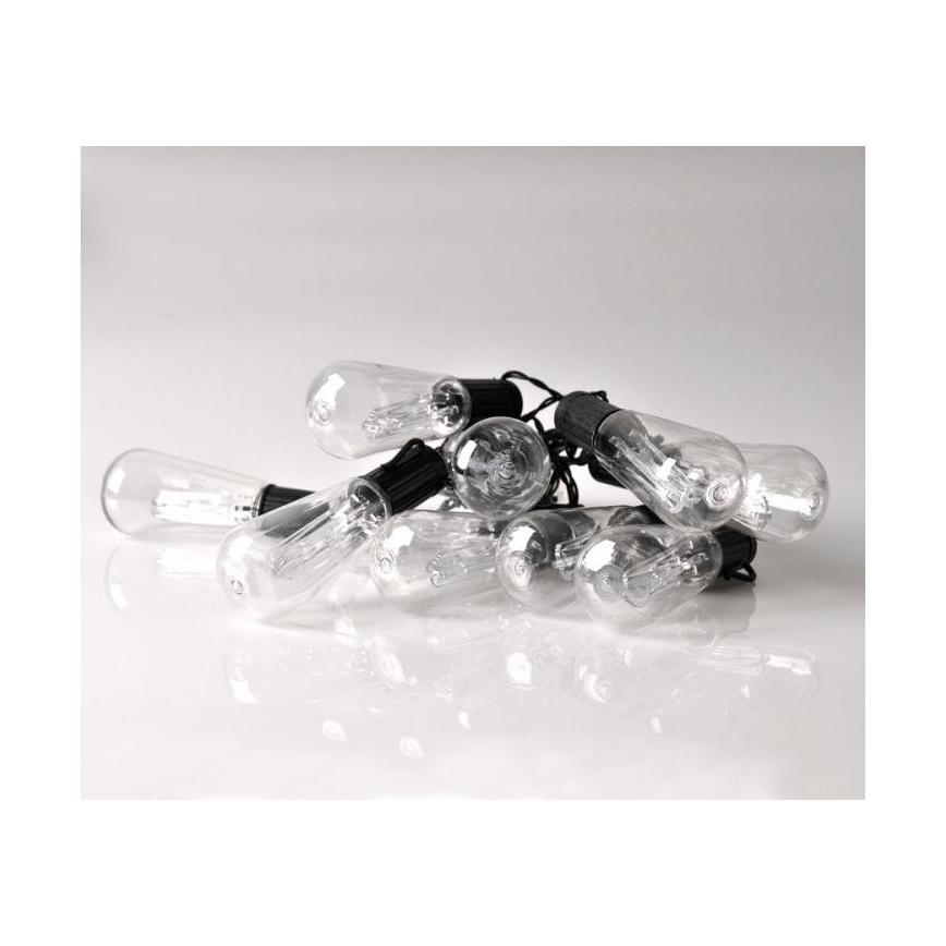 EDISON LED Decorative String Lights 2.65 m, 10 LEDs / 2×AA