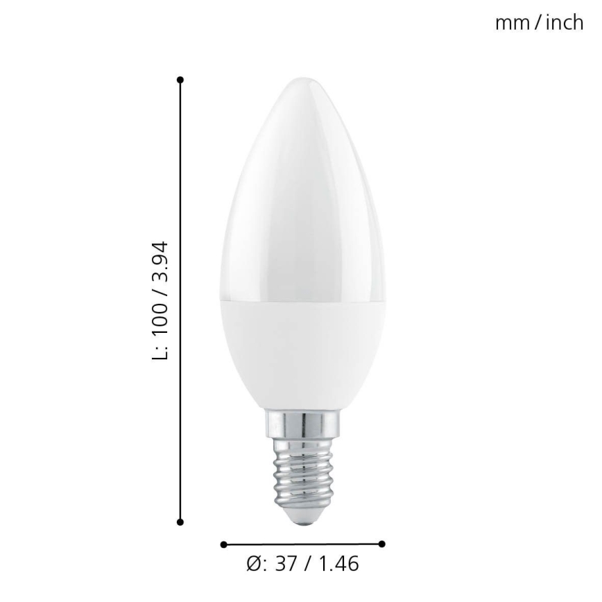 EGLO - LED Dimmable bulb E14/6W/230V 3000K - STEPDIMMING
