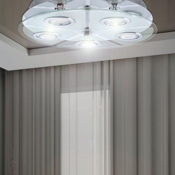 EGLO 13552 - LED ceiling light CABO 5xGU10/3W/230V