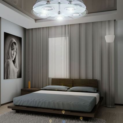 EGLO 13552 - LED ceiling light CABO 5xGU10/3W/230V
