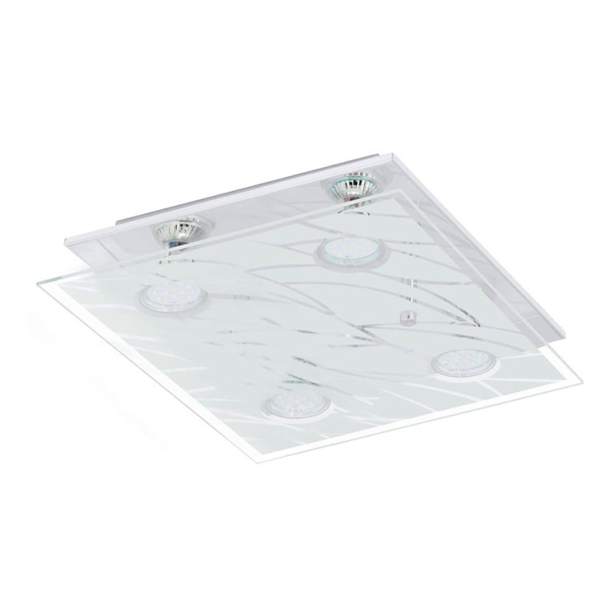 Eglo 13674 - LED ceiling light FARELLA 4xGU10/3W/230V