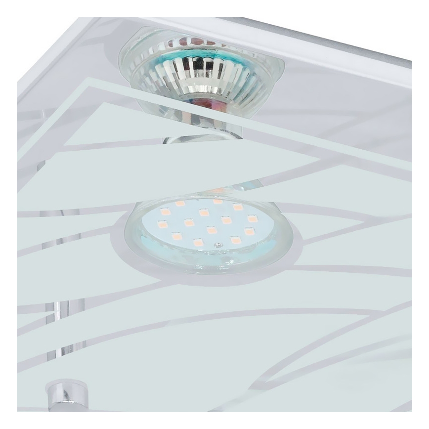 Eglo 13674 - LED ceiling light FARELLA 4xGU10/3W/230V