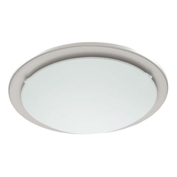 Eglo 181325 - ICEBERG ceiling light 1x E27/60W/230V, 29 cm diameter, matte chrome