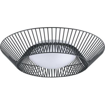 Eglo 200842 - PIASTRE LED ceiling light, 8.2 W / 230 V, Ø 39 cm, black