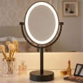 Eglo 201599 - LED-lit vanity mirror LED/4W/4xAA IP65 black