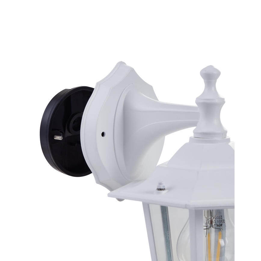 EGLO - Outdoor wall light 1xE27/60W/230V IP44 white