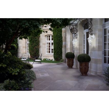 EGLO - Outdoor wall light 1xE27/60W/230V IP44 white