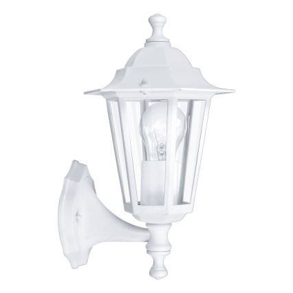 Eglo - Outdoor wall light 1xE27/60W white