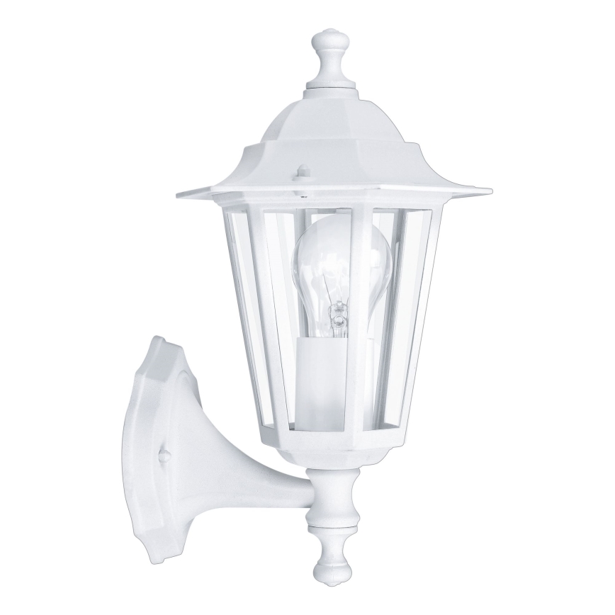 Eglo - Outdoor wall light 1xE27/60W white