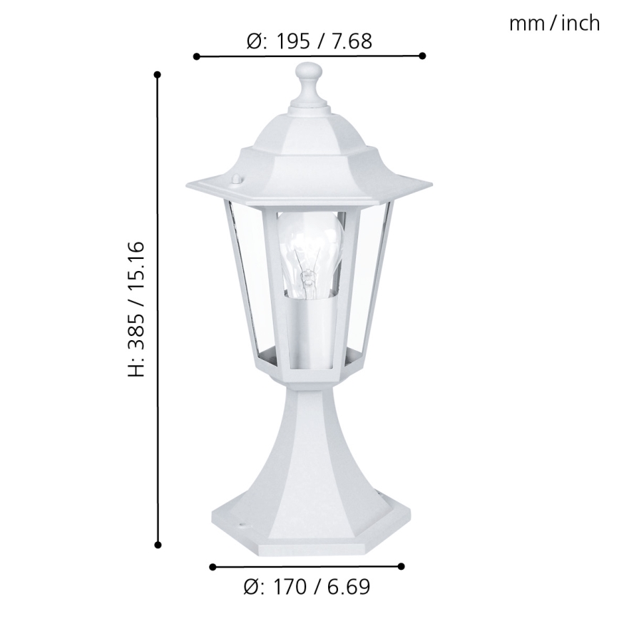Eglo - Outdoor lamp 1xE27/60W