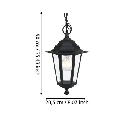 Eglo - Outdoor lamp 1xE27/60W