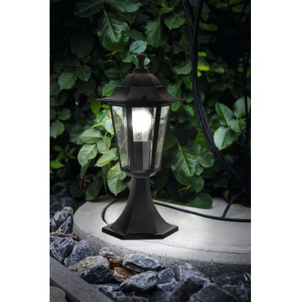 Eglo - Outdoor lamp 1xE27/60W black IP44