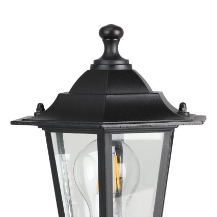Eglo - Outdoor lamp 1xE27/60W black IP44