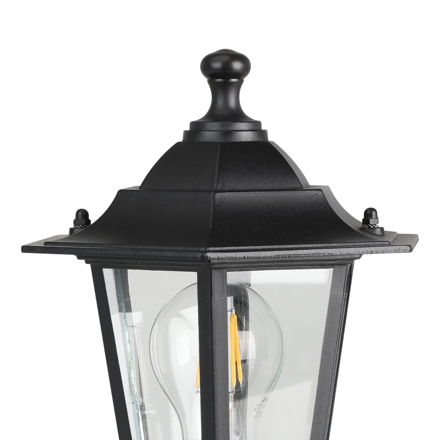 Eglo - Outdoor lamp 1xE27/60W black IP44