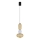 Eglo 300477 - CEGLIE Dimmable LED pendant light on cable LED/12W/230V 2200-6500K Gold + Remote control