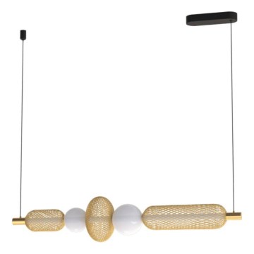 Eglo 300478 - LED Dimmable Cable Pendant CEGLIE LED/20W/230V 2200-6500K Gold + Remote Control